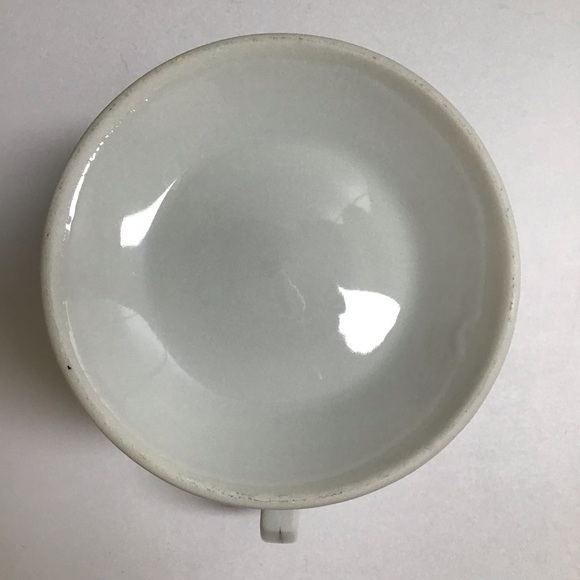 Vintage Porcelain Coffee Mug TEACHER Knobler Japan MCM Tea Desk Pencil Cup Gold - Picture 5 of 15